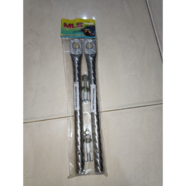 1set kiri kanan Palang sadel rx king lurus krum bekel behel jok yamaha king crome chrome behel lurus