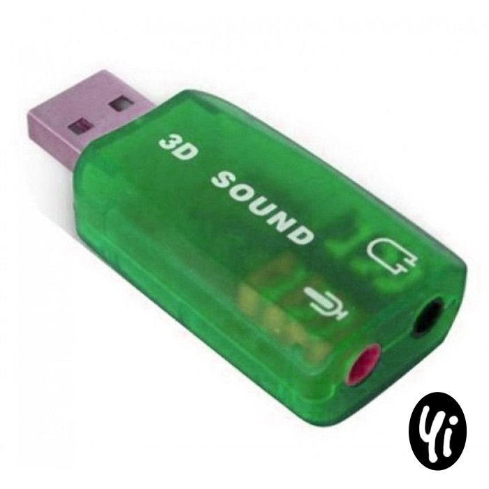 Sound Card Eksternal USB DSP 5.1 7.1 Mono Channel Audio Jack Output
Suara Komputer Microphone