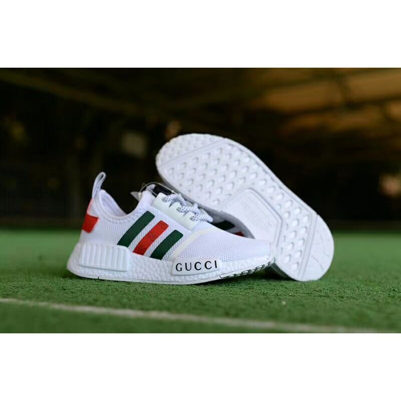 gucci and adidas sneakers