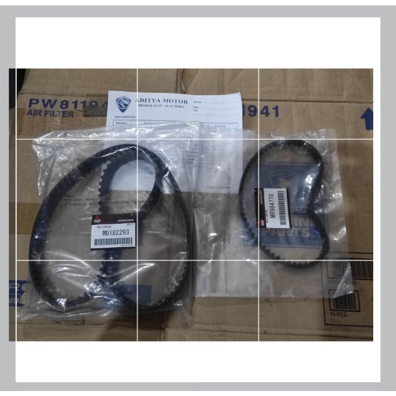 Timing teming belt kuda grandia 2000cc 2pc kualitas ORI