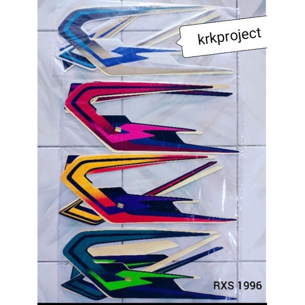 striping stiker sticker lish body yamaha rxs rx s rx spesial 1996
