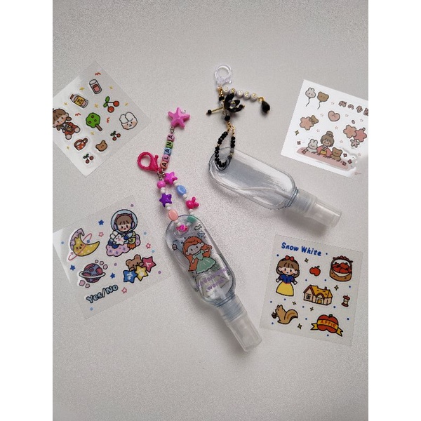 Gantungan botol hand sanitizer - botol hand sanitizer 30ml - hand sanitizer holder custom