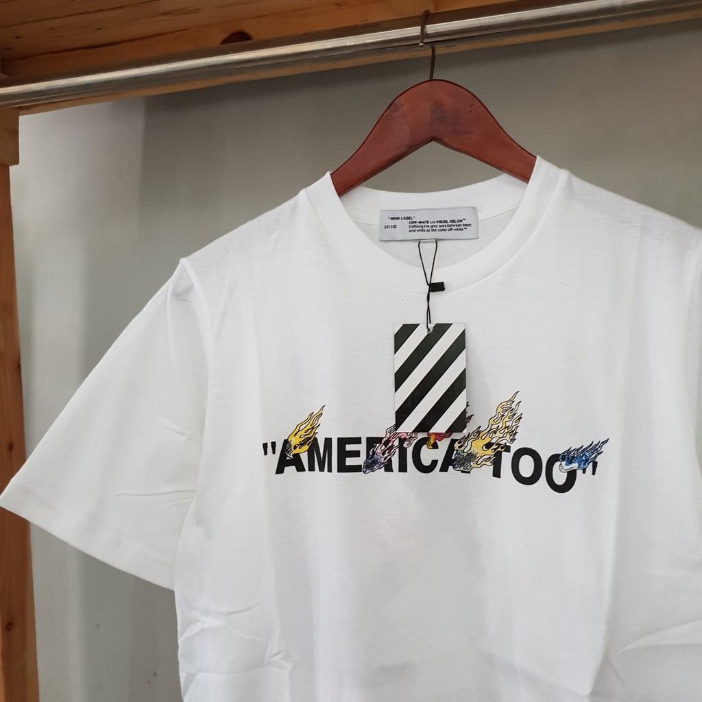 KAOS OFF WHITE PUTIH