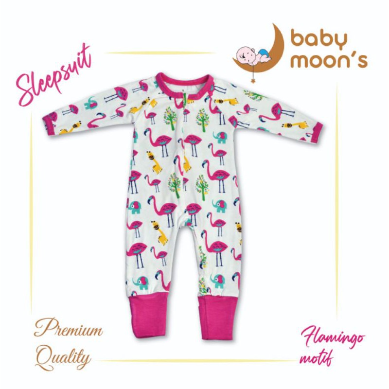 Sleepsuit MOONS Babysleepsuit,Baju tidur anak Moons, piyama Moons