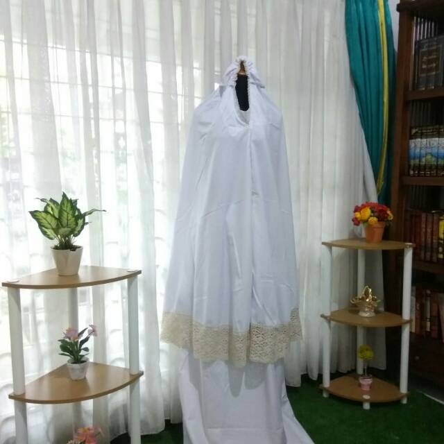 MUKENA KATUN TOYOBO || MUKENA KATUN POLOS