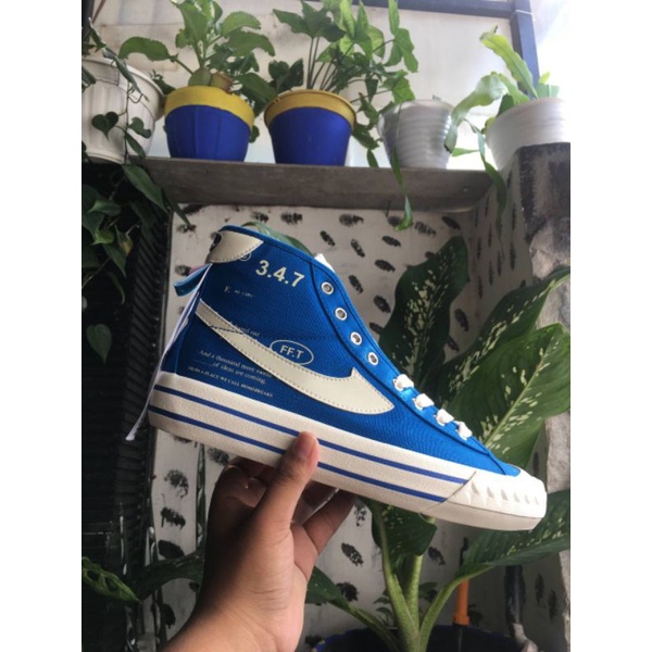 Compass x Unkl 347 retrograde hi decon blue