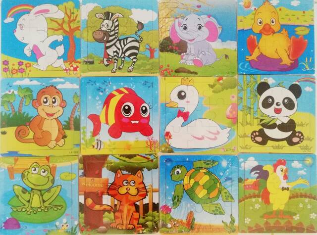 NEW !!! Puzzle anak 9 pc / PUZZLE 9 KEPING