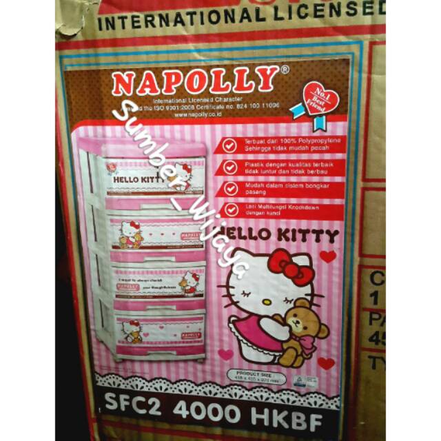 Terbaru Harga  Lemari  Hello Kitty Napolly  Tempat Tidur 