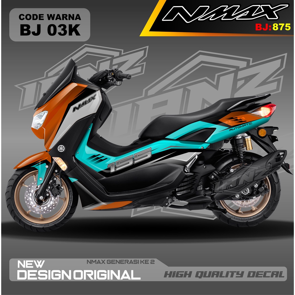 STIKER DECAL ALL NEW NMAX / DECAL FULL BODY NMAX / sticker nmax / decal nmax / stiker motor nmax / decal new nmax