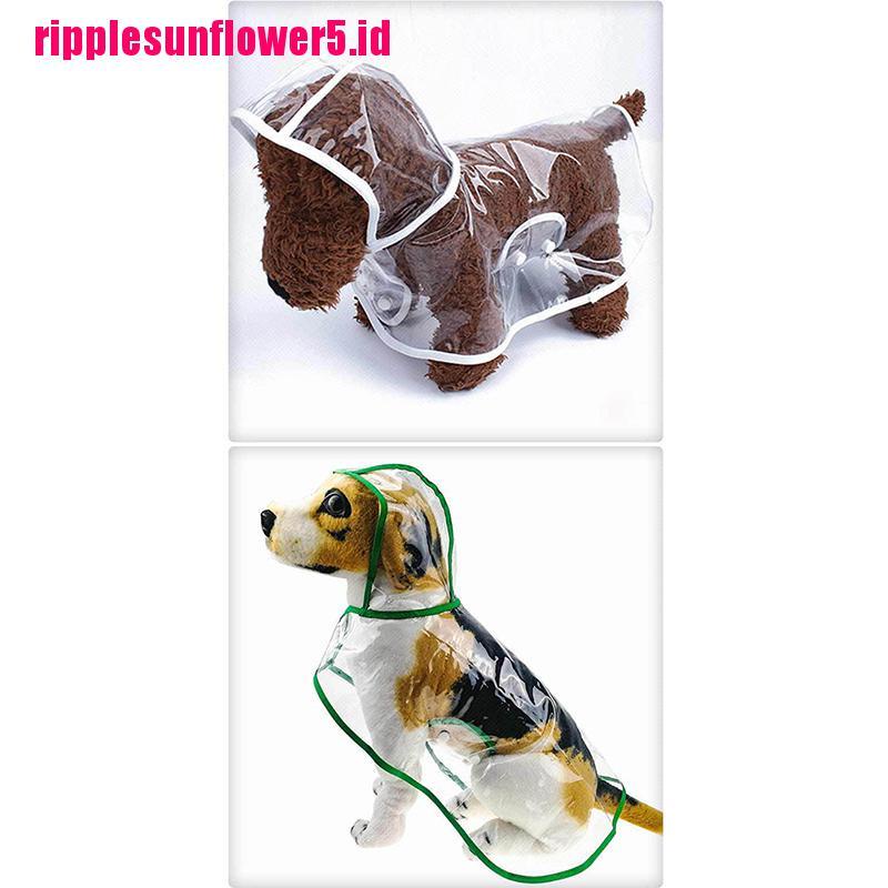 # Kaos T-Shirt Wanita Lengan Pendek Motif Print #Jas Hujan Transparan Anti Air Untuk Anjing