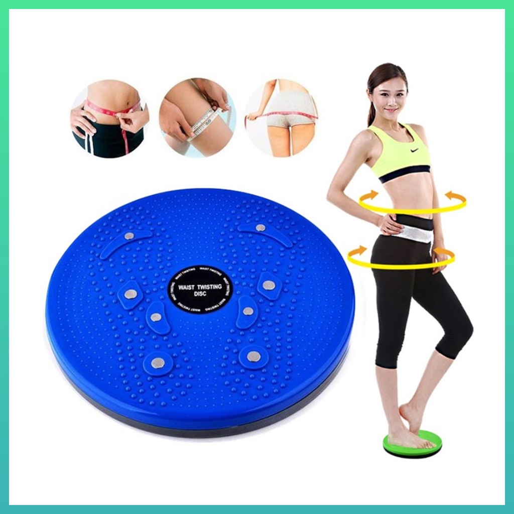 Jogging Trimmer Magnetic Jogging Body Plate Waist Twisting Pelangsing Tubuh Perut Alat Olahraga Dirumah