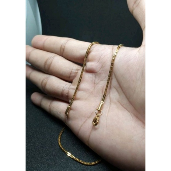 Kalung Titanium Original tulang panah Pria dan wanita