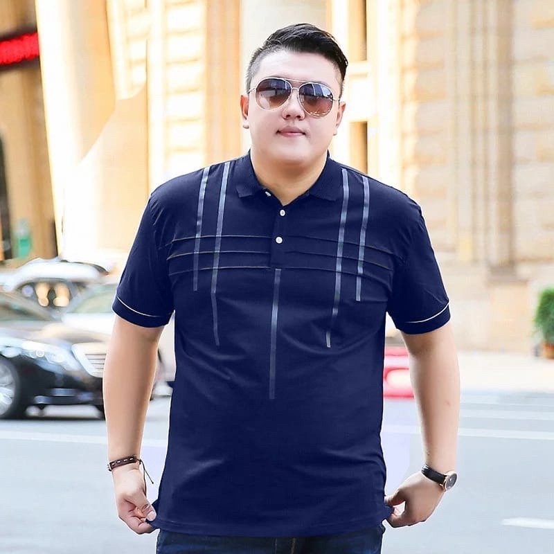 BAJU KAOS POLO JUMBO PRIA ATASAN BERKERAH BIGSIZE COWOK MODERTA LENGAN PENDEK