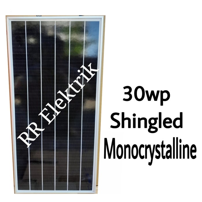 Solar Panel Solar Cell Panel Surya 30wp Mono 30 Wp Monocrystalline