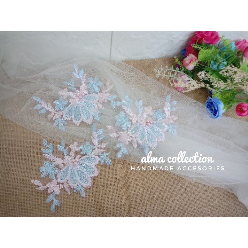 Potongan Broklat/Hiasan Hijab/Headpiece