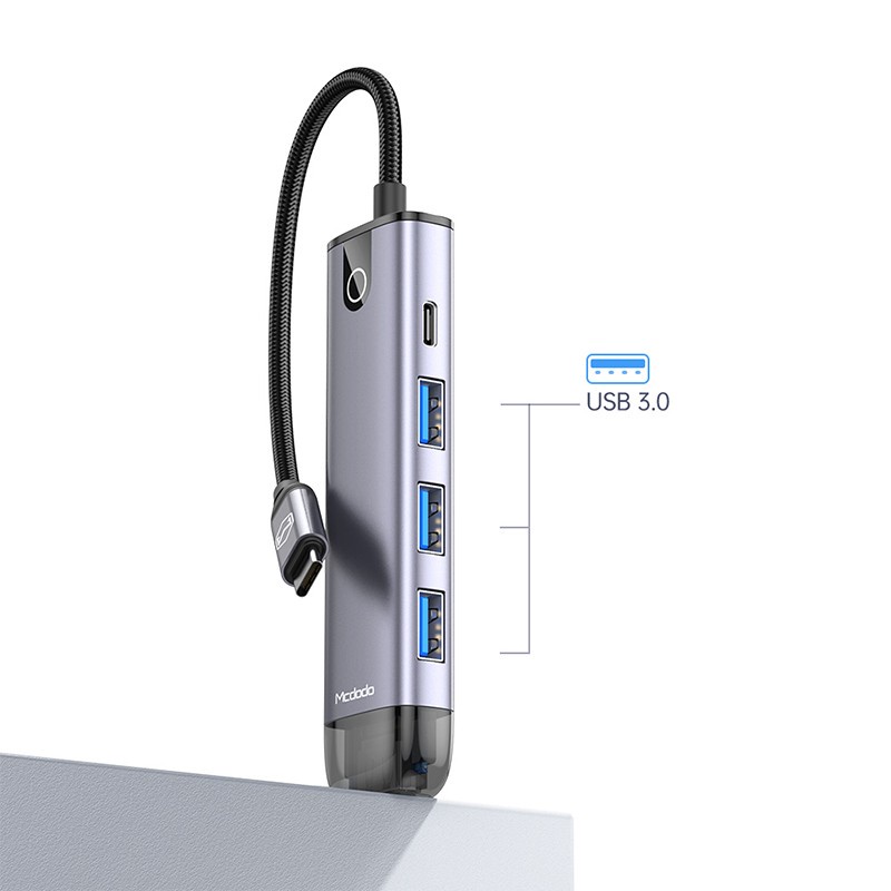 Mcdodo 5 IN 1 USB Hub PD Fast Charging 100W