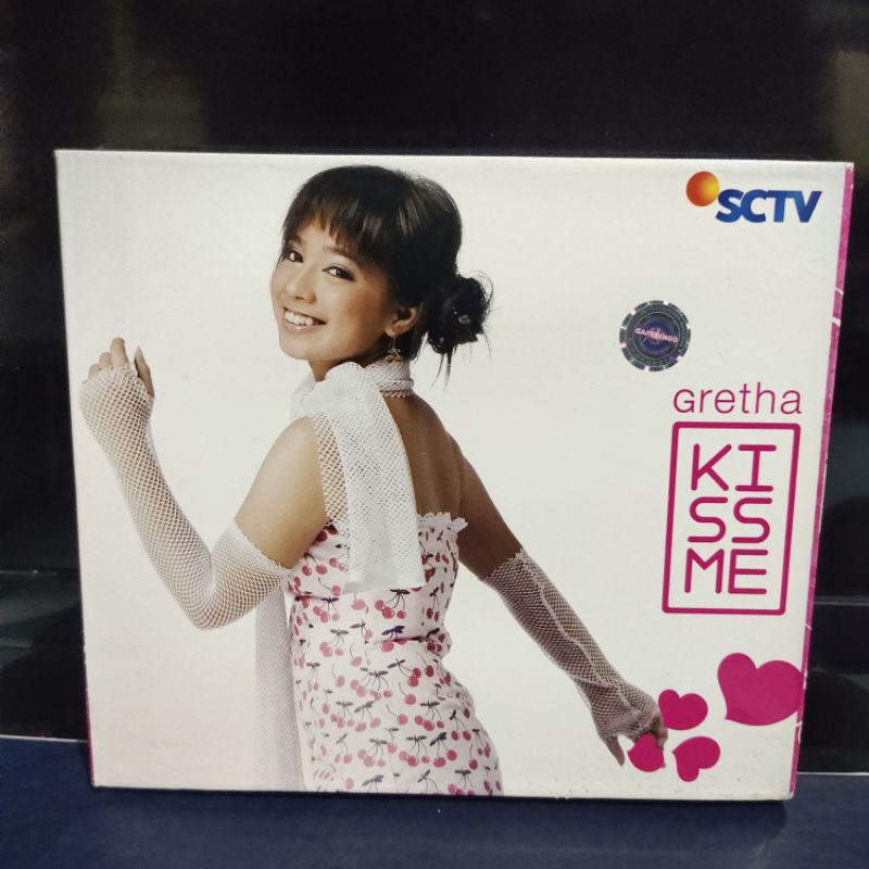 CD Gretha - Kiss Me ( Original ) Lengkap Selongsong