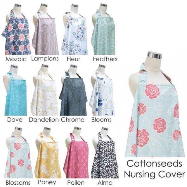 Cottonseeds Nursing Cover / Apron Menyusui