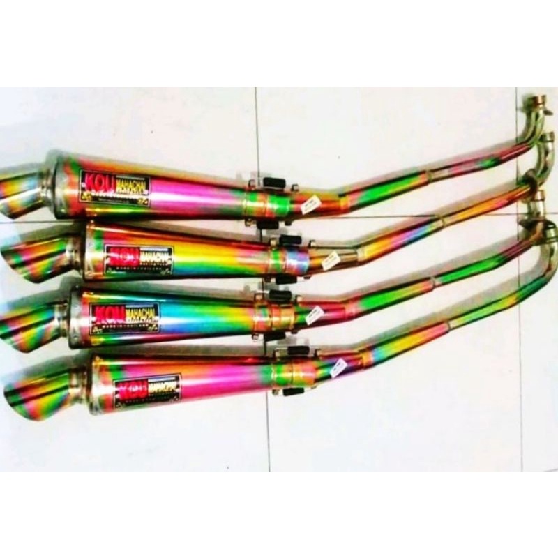 knalpot racing kou bunglon pelangi pnp Supra x supra x125 Supra lama supra fit supra fit new vega r 