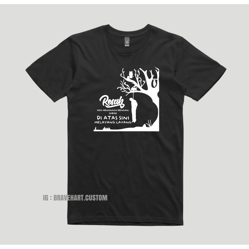 KAOS PAYUNG TEDUH KAOS BAND INDIE