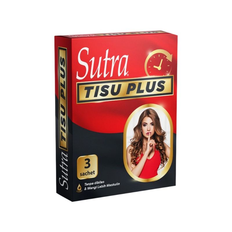 Kondom Sutra isi 3's &amp; 12's, Sutra Tisu Plus, Lubricant Sutra 50ml