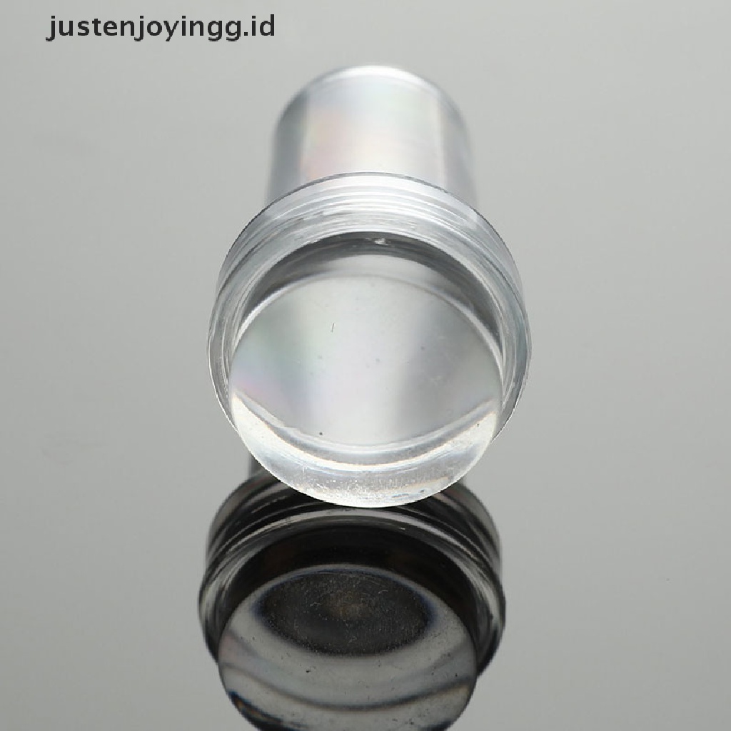 Stempel Jelly Silikon Ukuran 2.4cm Untuk Nail Art