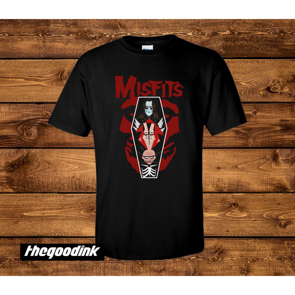 Kaos Misfits - Chest - Original Gildan T-shirt DTG Print