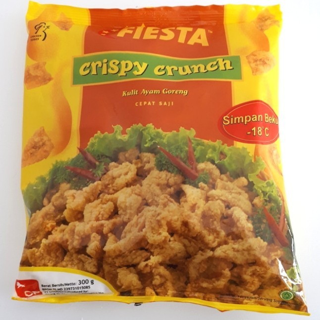 

Fiesta Crispy Crunch Kulit Ayam Goreng 300gr