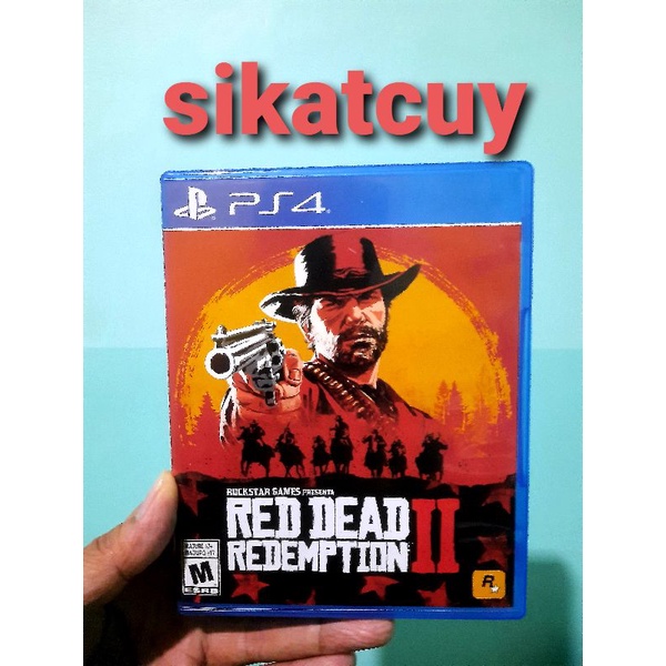 BD KASET CD BEKAS SECOND PREOWNED PS4 RED DEAD REDEMPTION 2 RDR 2