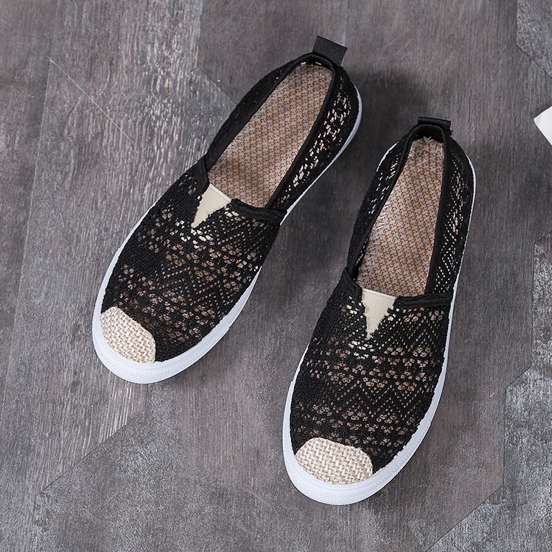 pk919,  sepatu flat wanita import fashion sepatu flat wanita keren dan terlaris terkiniian 0273-black