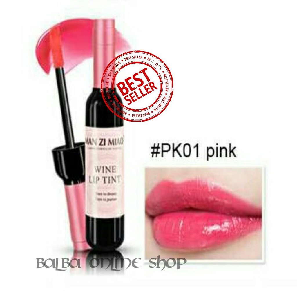 Jual Man Zi Miao Wine Lip Tin 6 Pilihan Warna Shopee Indonesia