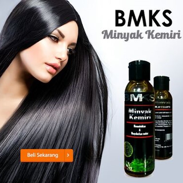 PENUMBUH RAMBUT BOTAK Minyak Kemiri Asli Bpom Obat Uban Penghitam Penyubur Rontok BMKS Original