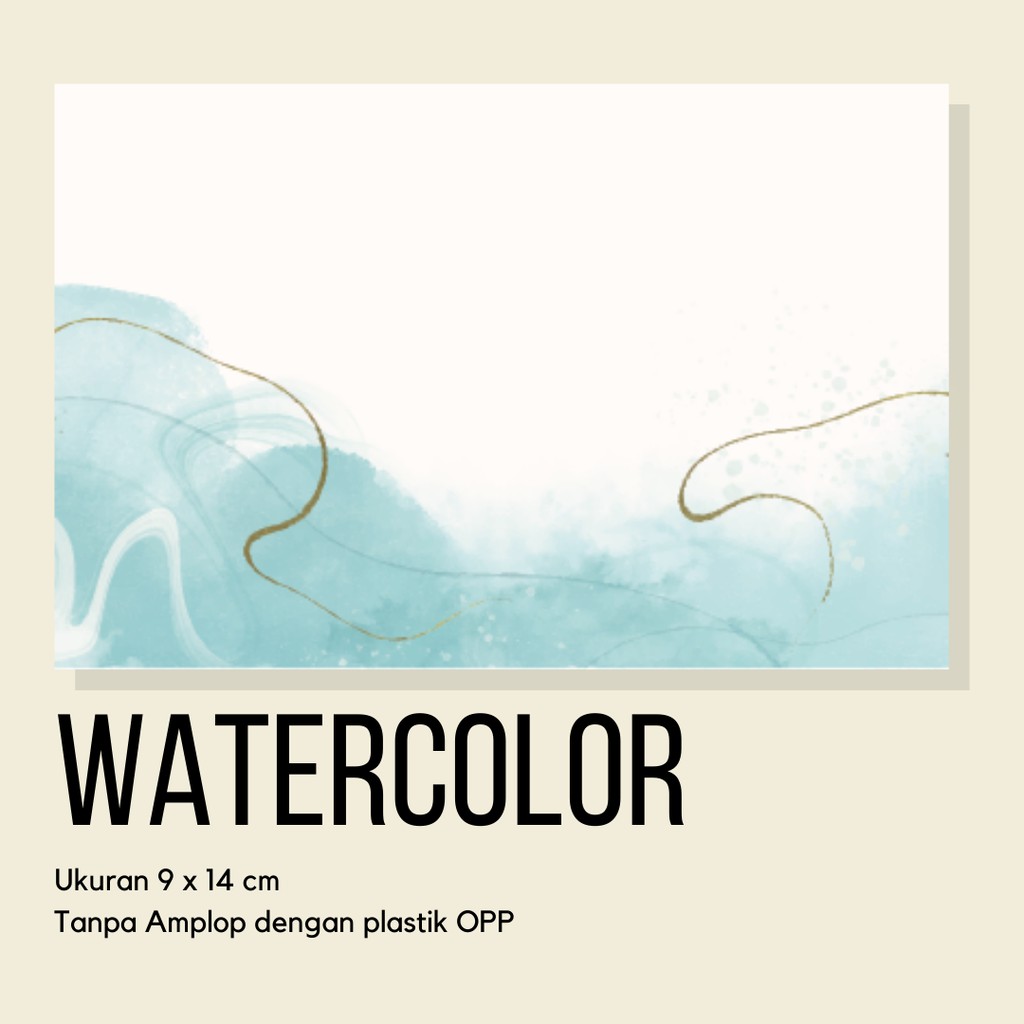 

Kartu Ucapan Seasons by Elle - Watercolor
