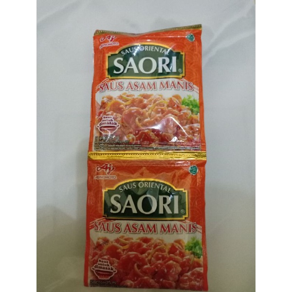 Saori Saus AsamManis Sachet 25ml