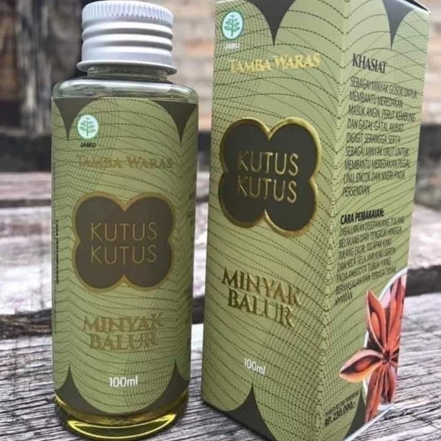 Minyak Kutus Kutus Original 100% / Minyak Kutus Kutus 100ml