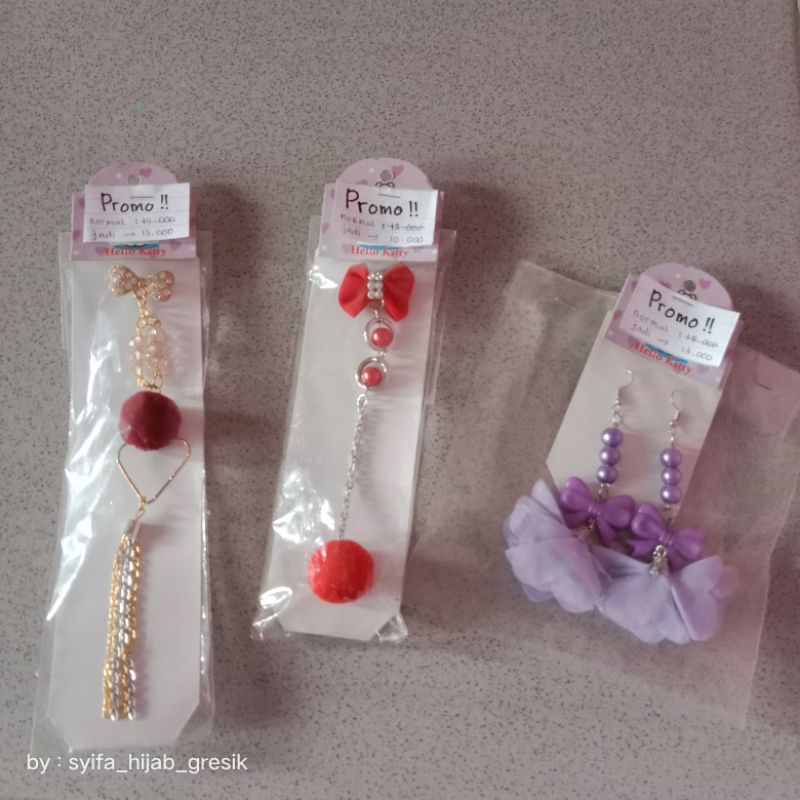 Aksesoris serba SALE | bros dagu | anting hijab/anting sabyan | kalung etnik owl/kalung baju