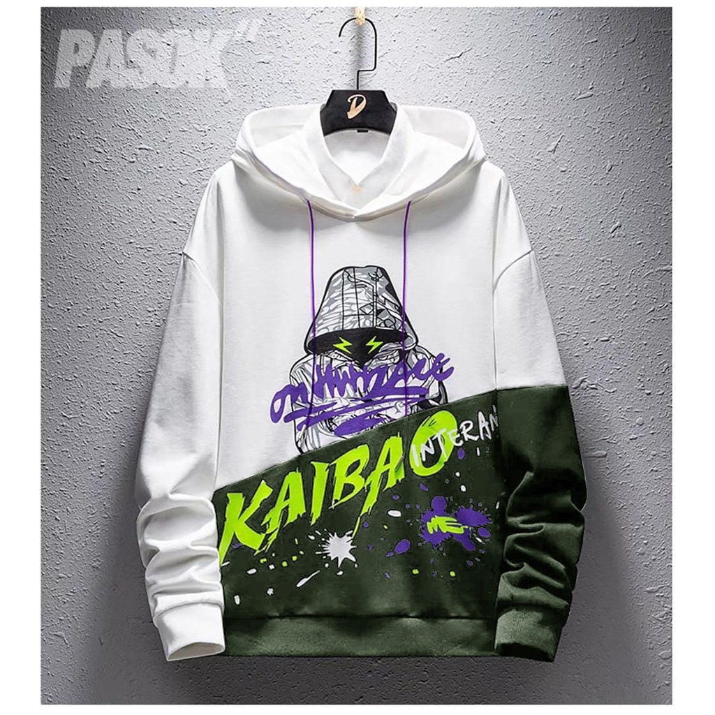 SWEATER HODDIE LENGAN PANJANG KAIBO