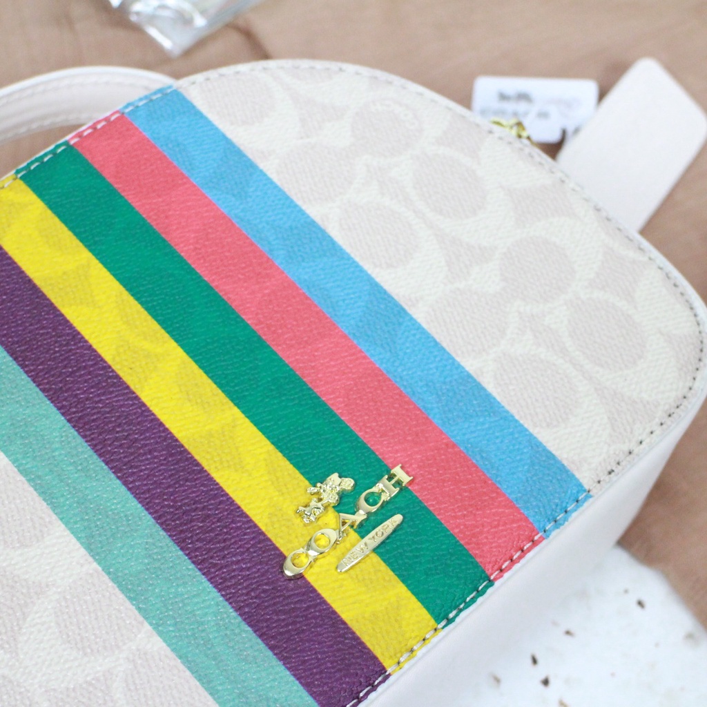 C*@ch Serena Satchel Rainbow 1109 (free bubblewrap+Dustbag)