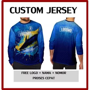 Jersey Mancing 642 Printing Custom