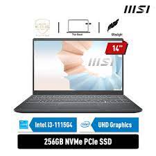 MSI MODERN 14 B11MOU 1026 I3-1115G4 8GB 256GB SSD FHD IPS WIN11 - Gray