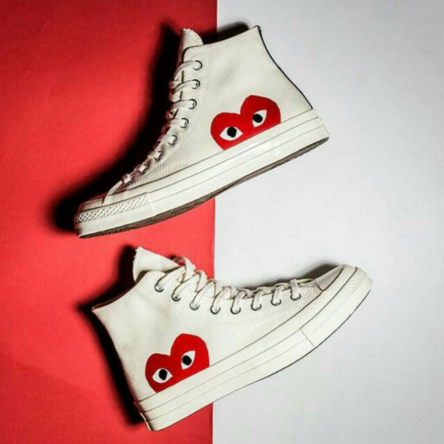 Converse High CDG White