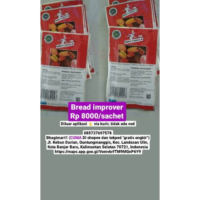 

Bread improver bahan kue dan roti