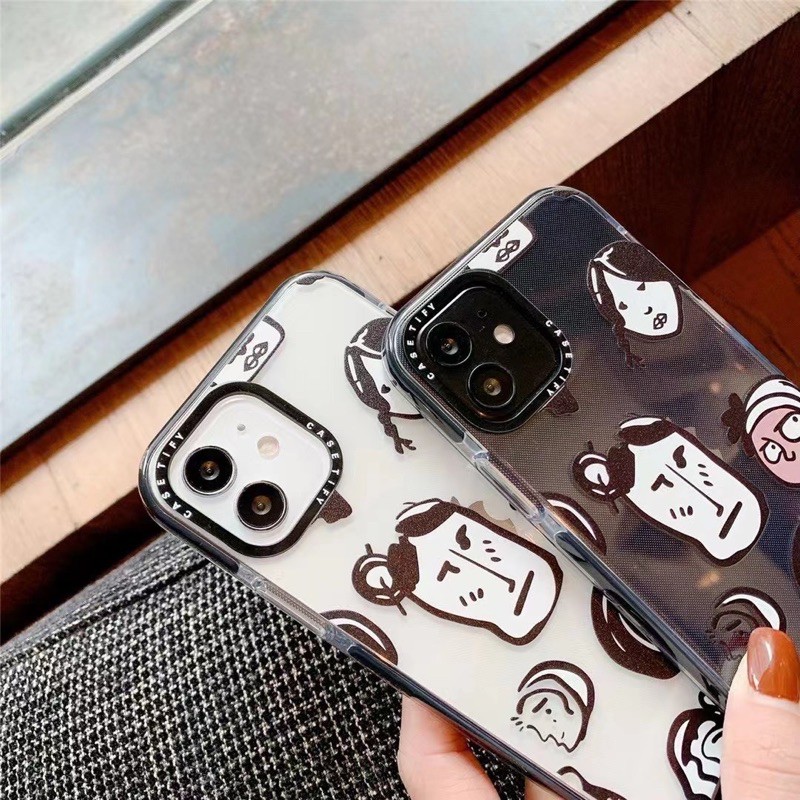 Straight Face Casetify Case Iphone 14 14Pro 14ProMax 6 6+ 7 7+ 8 8+ X Xs Xr XsMAX 11 11Pro 12 12Mini 12Pro 12 Pro Max 13Pro 13 13ProMax