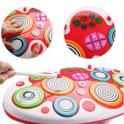 Winfun Super Star Drum Set - Mainan Anak Musik