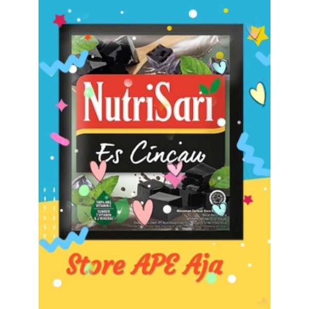 

NUTRISARI RASA CINCAU ( 13gr X 10 Sachet )