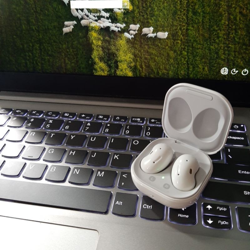 JUAL SAMSUNG GALAXY BUDS LIVE SECOND BEKAS MURAH GARANSI SEIN MULUS BUKAN APPLE AIRPODS