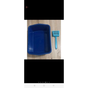 Bak Pasir Besar / Litter Box Besar / Bak Pasir kucing Besar , Bak pasir XL / Bak Cupang
