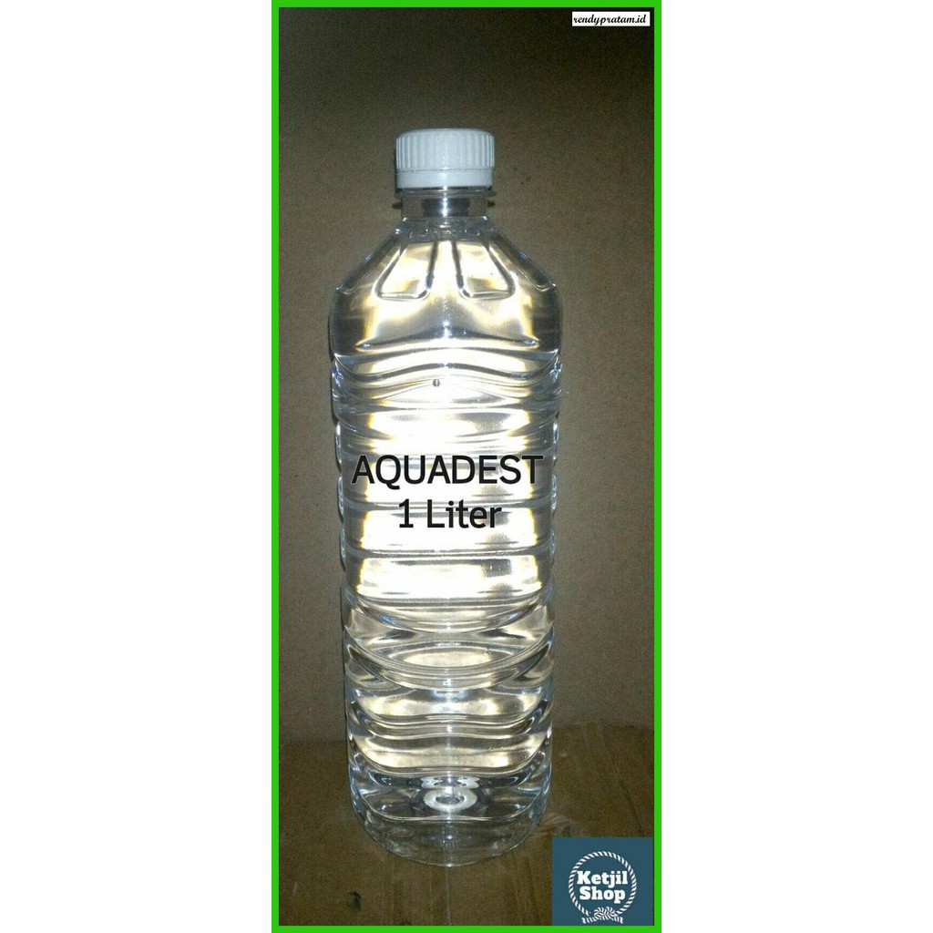 Muirotarobal- Aquadest / Air Suling / 1 Liter -Originalllll.
