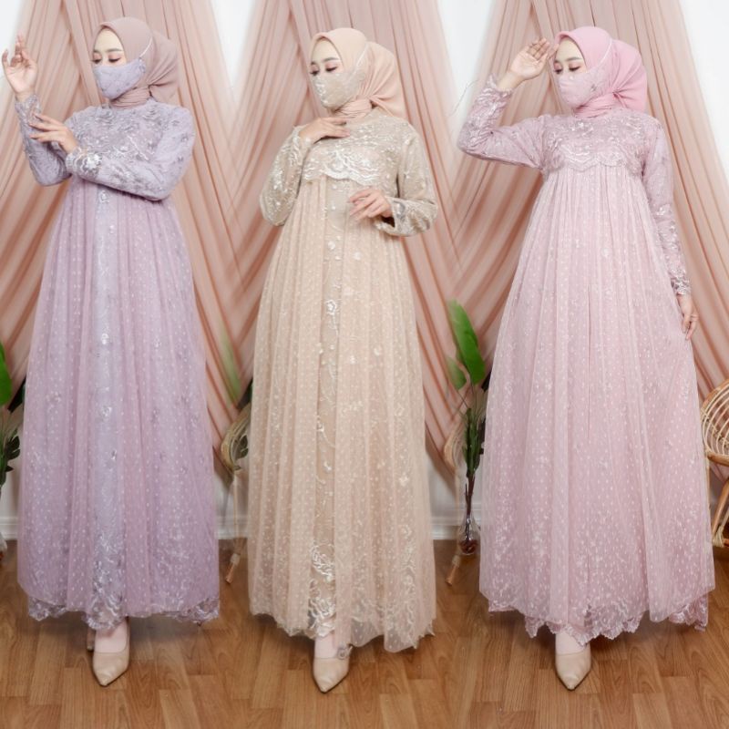 TERBARU GAMIS AULIA TUTU KEBAYA MODERN OUTFIT PESTA