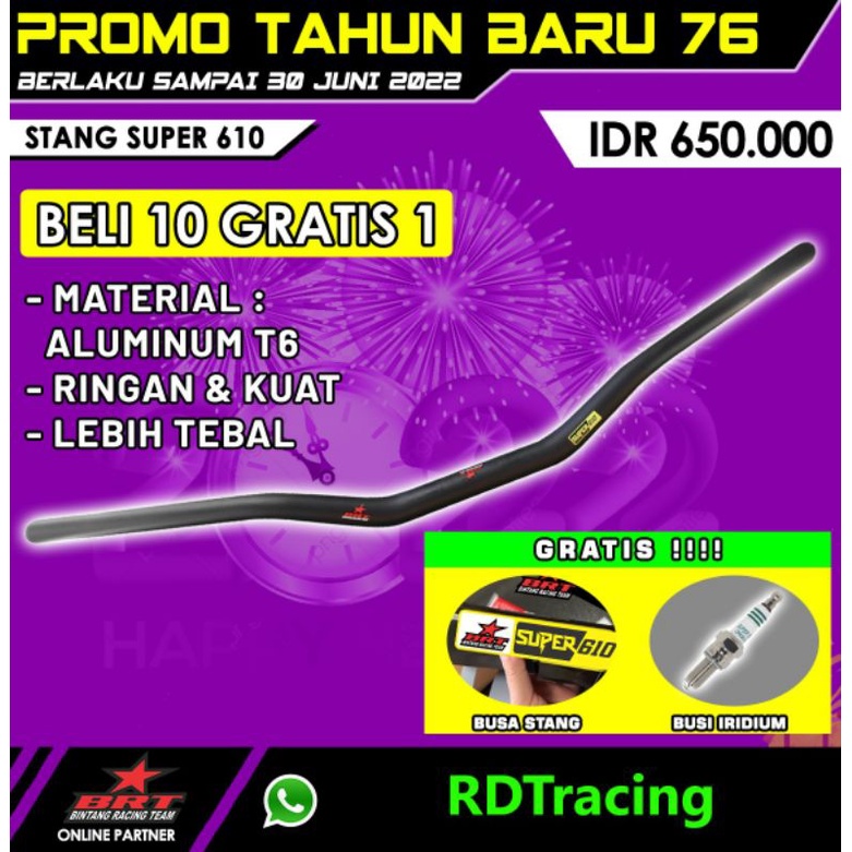 STANG FATBAR HANDLE BAR TRAIL BRT